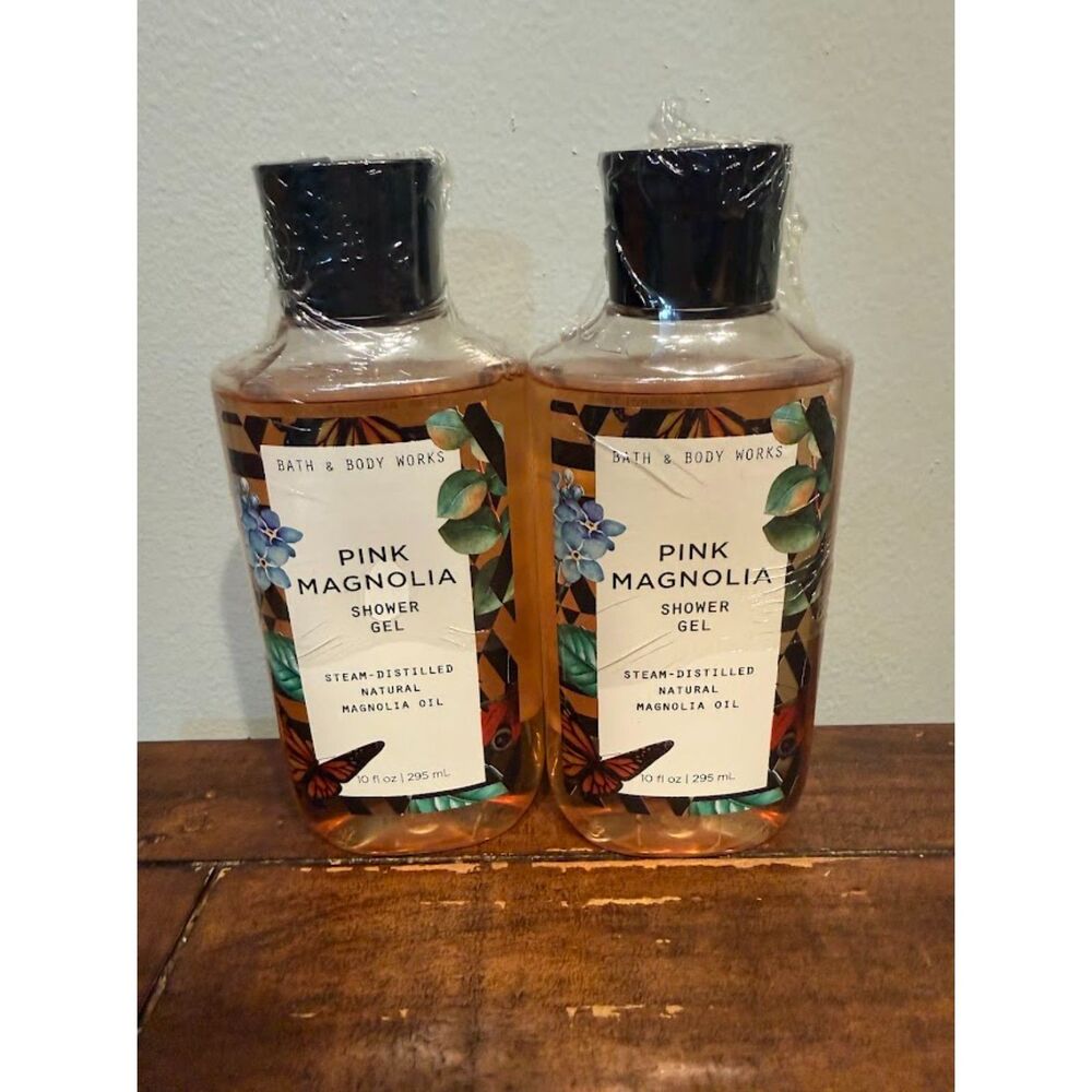 Bath & Body Works Pink Magnolia Shower Gel X2